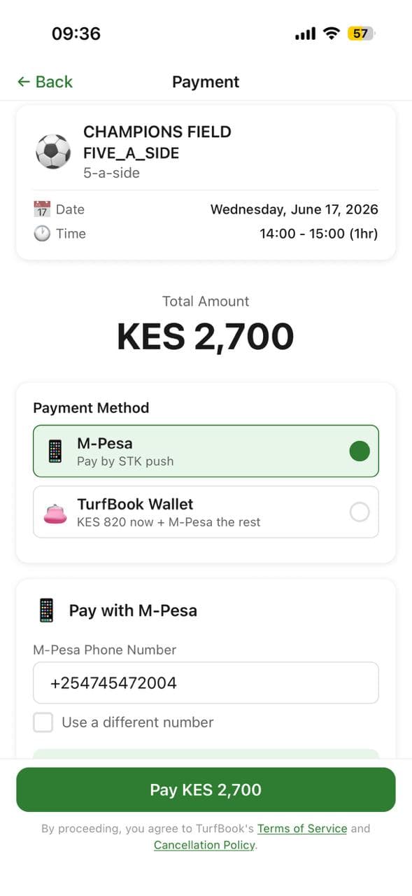 M-Pesa STK push prompt to your own phone